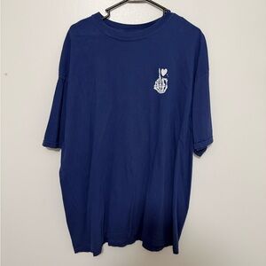 Comfort Colors Deep Blue Graphic Tee “F Around & Find Out”